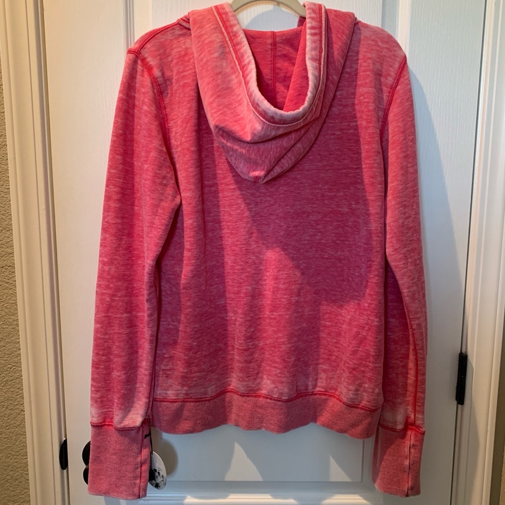 RUFF STUFF Women’s Pink Red Hoodie Sweatshirt XL NWT - Picture 9 of 13